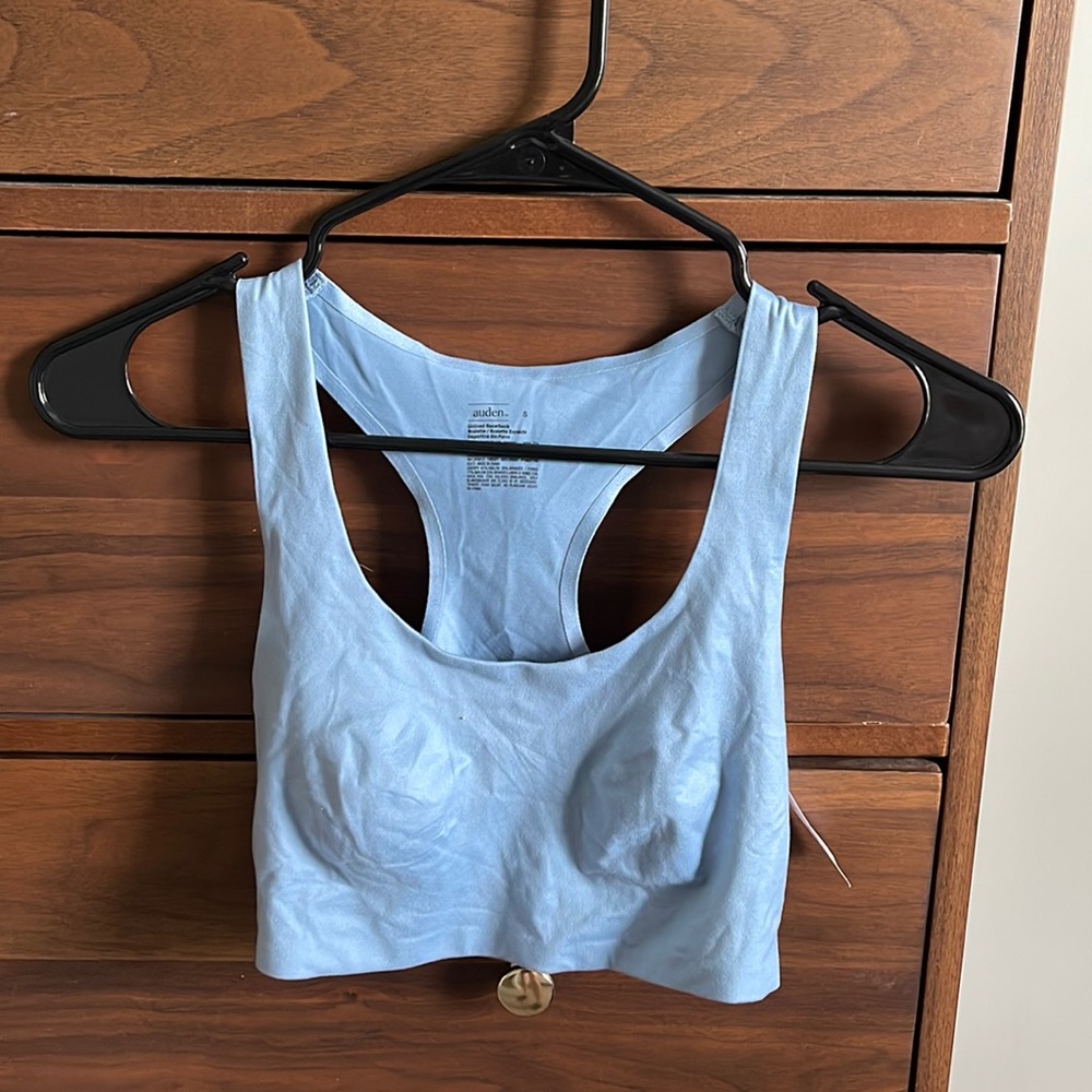Blue Auden Scoop Neck Bralette
